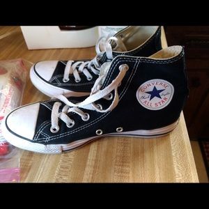 Black High Top Converse